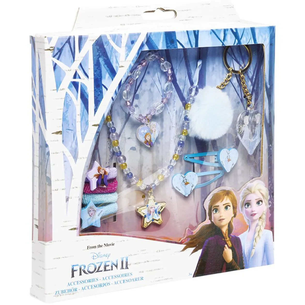 Accessoire coiffure et bijou La Reine Des Neiges x12