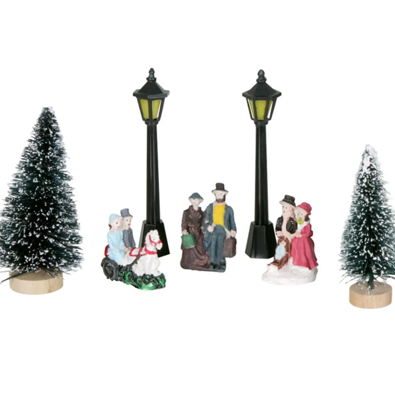 Accessoire déco Village de Noël x7