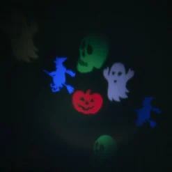 Ampoule E27 motif Halloween 4 couleurs