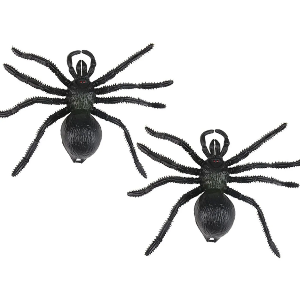 Araignée noire Halloween x2