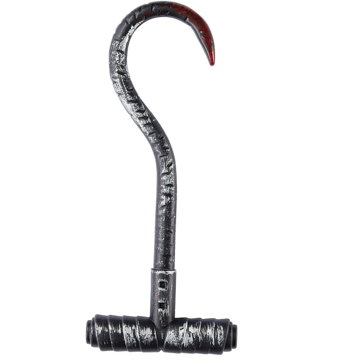 Arme crochet ensanglanté en plastique Halloween