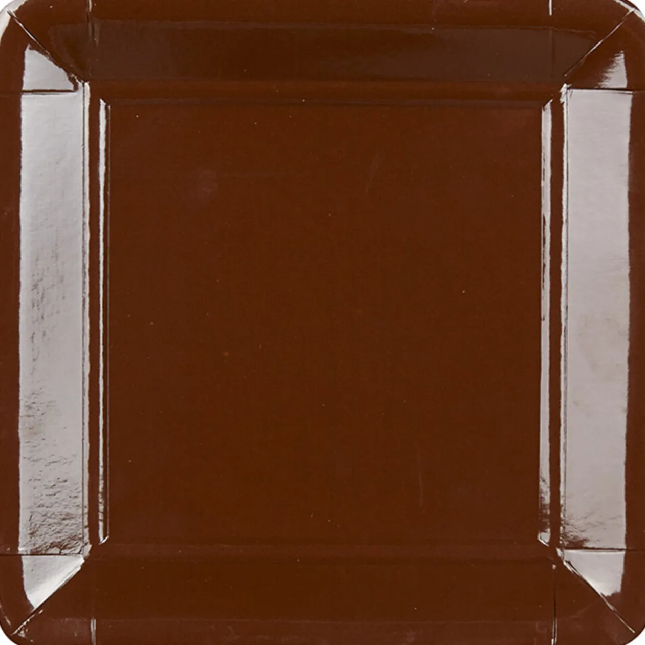 Assiette carton chocolat x8
