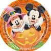 Assiette en carton Mickey Halloween x8