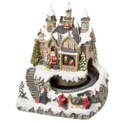 Atelier du Père Noël animé lumineux et musical