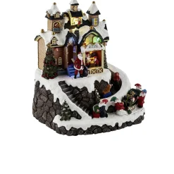 Atelier du Père Noël animé lumineux et musical