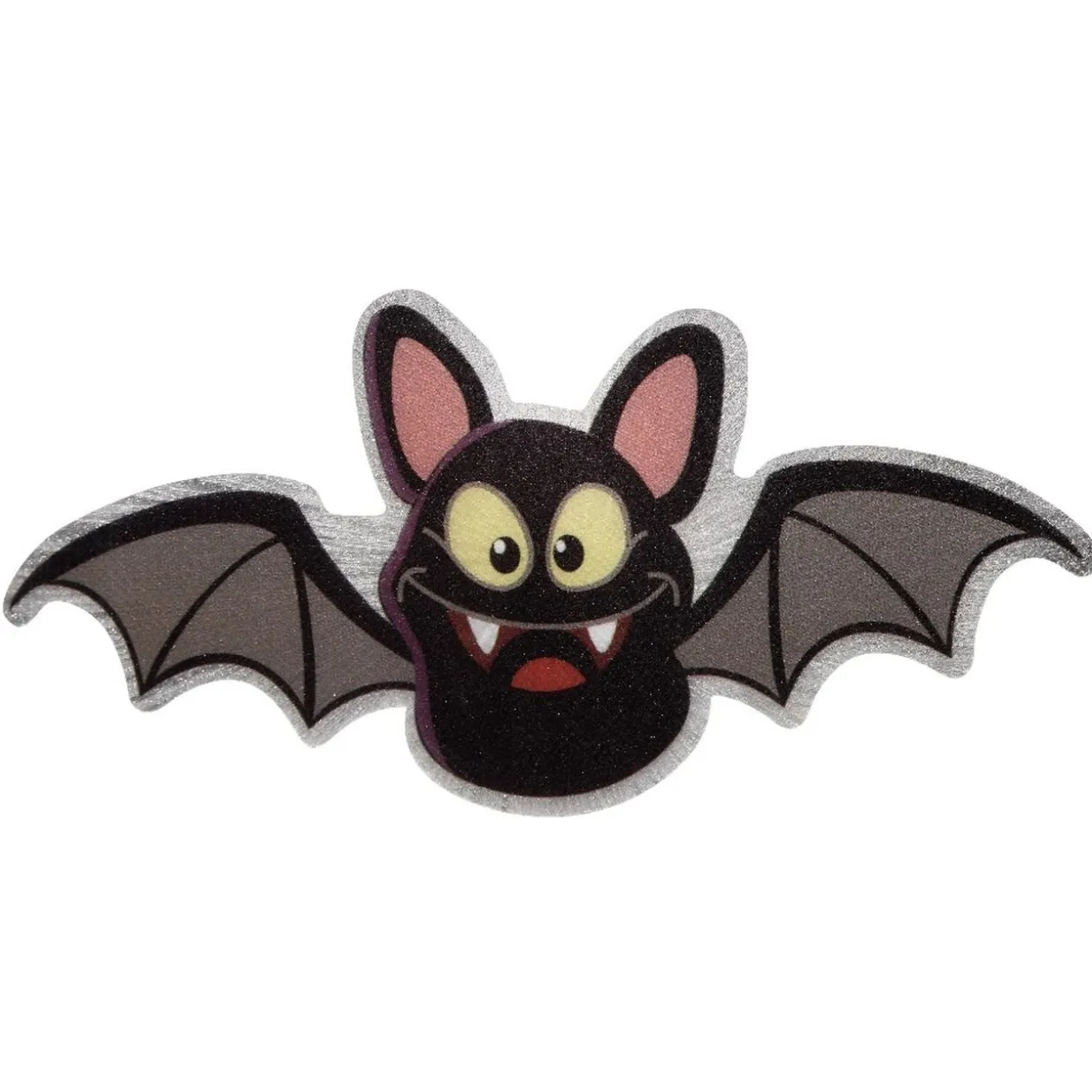 Badge lumineux chauve souris L.8 x l.5 x H.3 cm