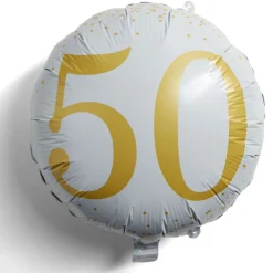 Ballon alu 50 ans Ø46cm