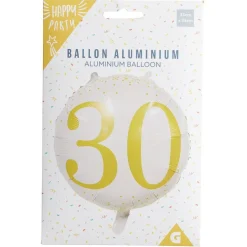Ballon alu 30 ans Ø46cm