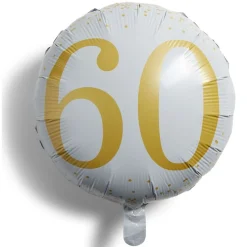 Ballon alu 60 ans Ø46cm