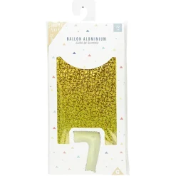 Ballon chiffre 7 en aluminium