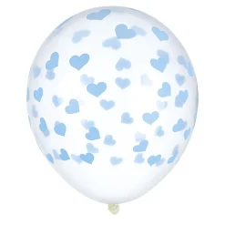 Ballon décor Baby rose ou bleu x6