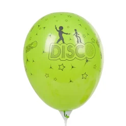 Ballon de baudruche ambiance disco x8