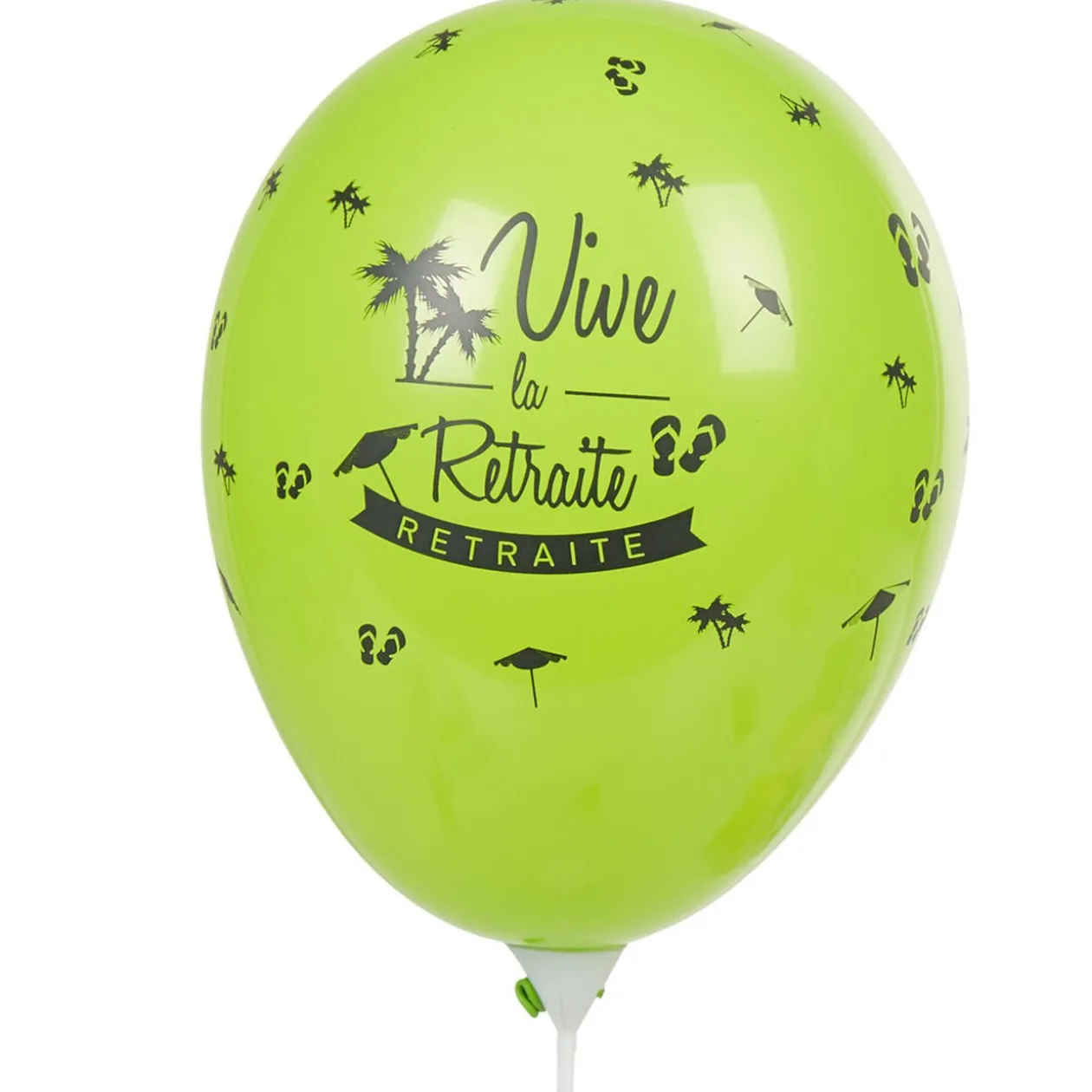 Ballon de baudruche ambiance retraite x8