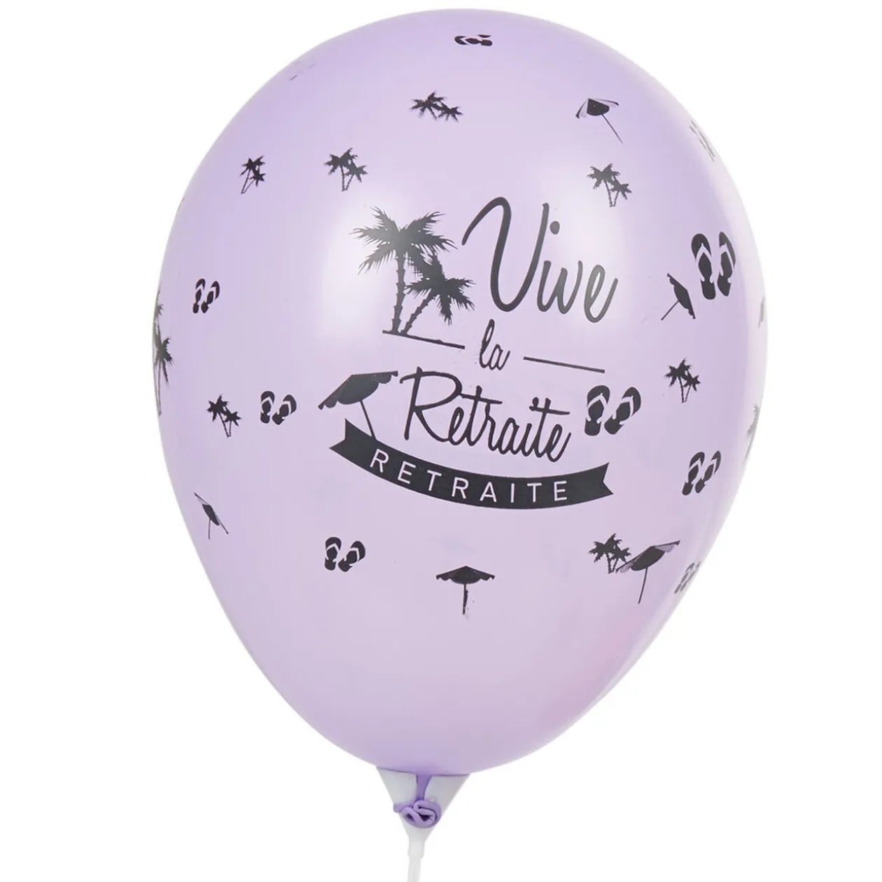 Ballon de baudruche ambiance retraite x8