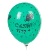 Ballon de baudruche ambiance casino x8
