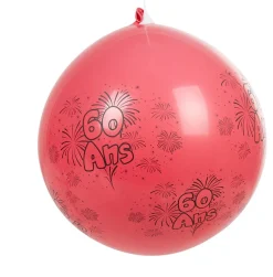 Ballon de baudruche anniversaire 60 ans