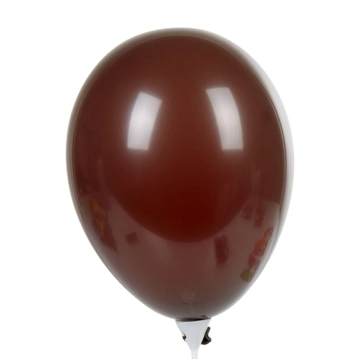 Ballon de baudruche marron chocolat x20