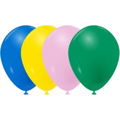 Ballon de baudruche multicolore x100