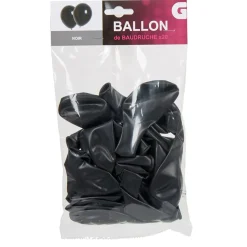 Ballon de baudruche noir x20
