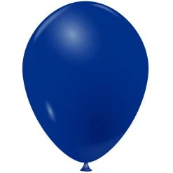 Ballon de baudruche uni bleu marine x20