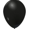 Ballon de baudruche uni noir x20