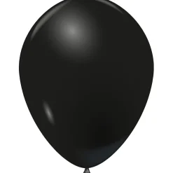 Ballon de baudruche uni noir x20