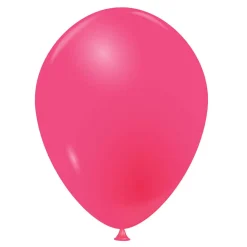 Ballon de baudruche uni rose x10