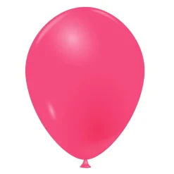 Ballon de baudruche uni rose framboise x20
