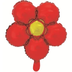 Ballon forme fleur, aluminium