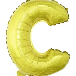 Ballon forme lettre C, aluminium