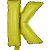 Ballon forme lettre K, aluminium