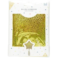 Ballon forme étoile, aluminium
