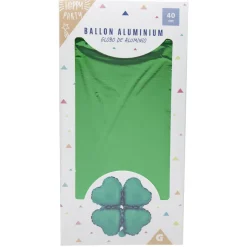 Ballon forme trèfle, aluminium