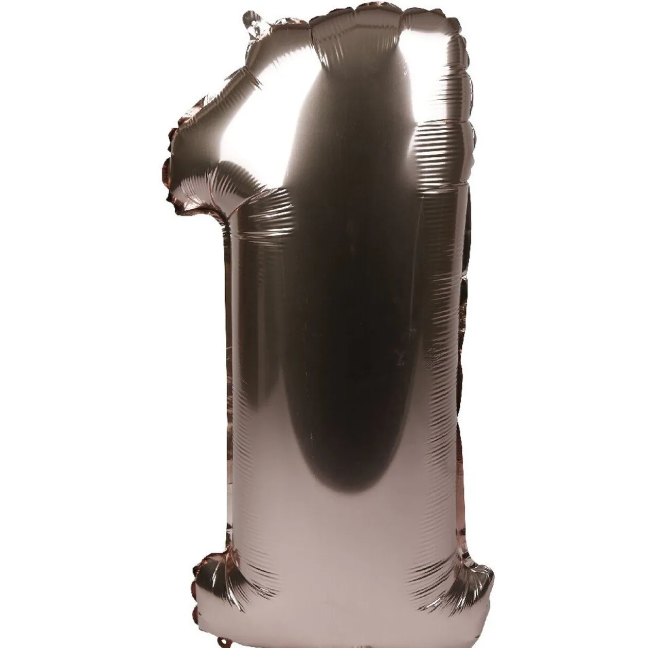 Ballon gonflable chiffre 2019 déco nouvel an H. 64 cm rose gold