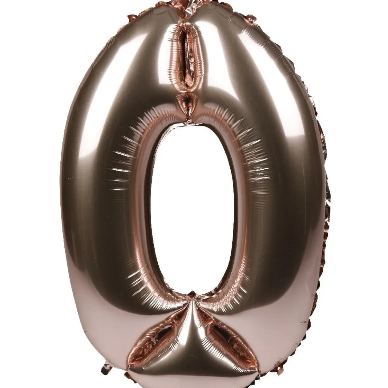 Ballon gonflable chiffre 2019 déco nouvel an H. 64 cm rose gold