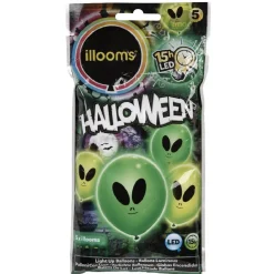 Ballon led Halloween extraterrestre X5