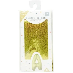 Ballon lettre A en aluminium