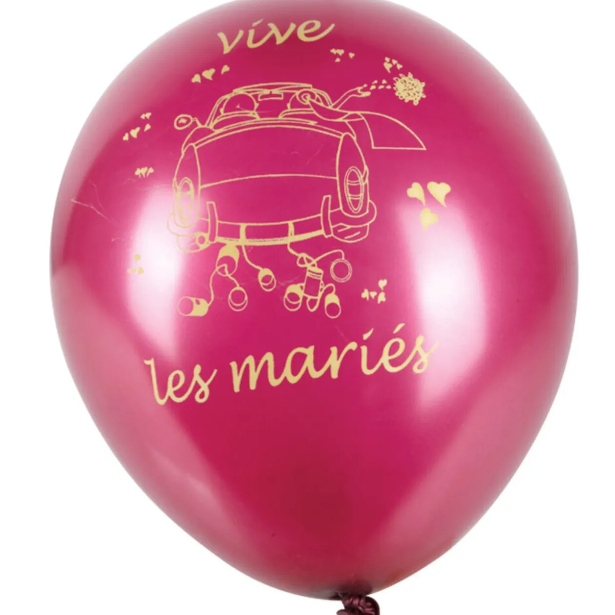 Ballon Vive les mariés x6