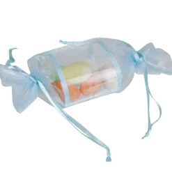 Ballotin à dragées bleu x4