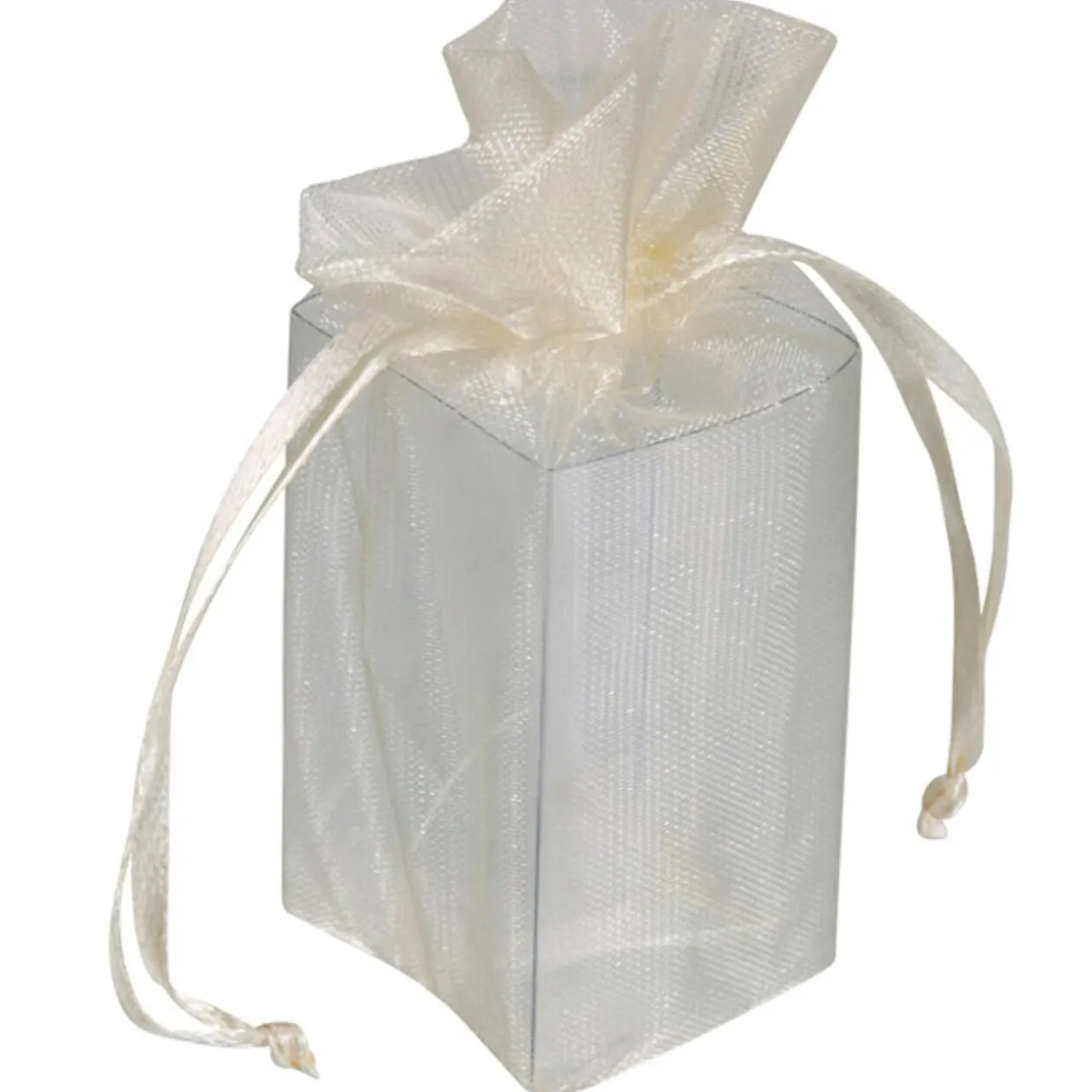 Ballotin à dragées ivoire x4