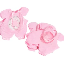 Ballotin à dragées rose x3