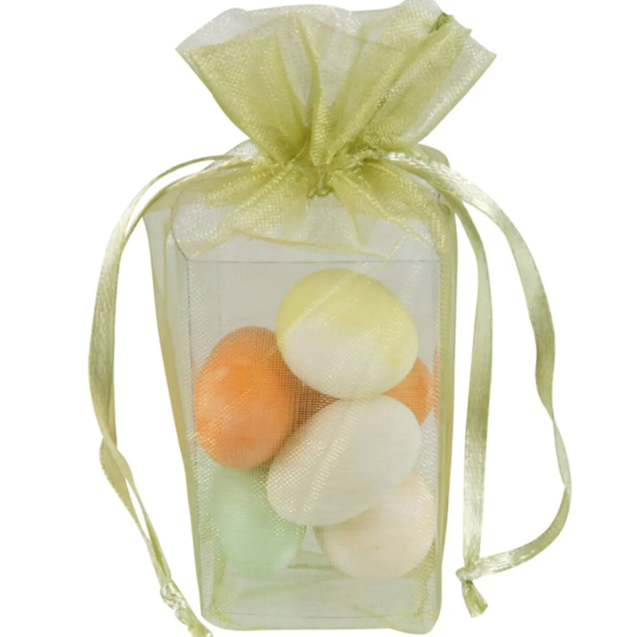 Ballotin à dragées vert x4