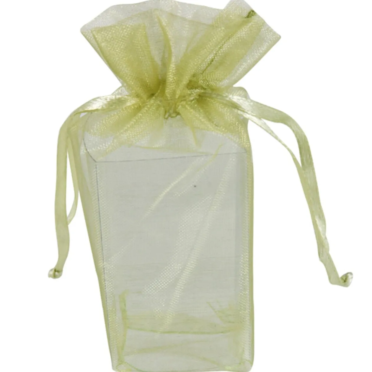 Ballotin à dragées vert x4