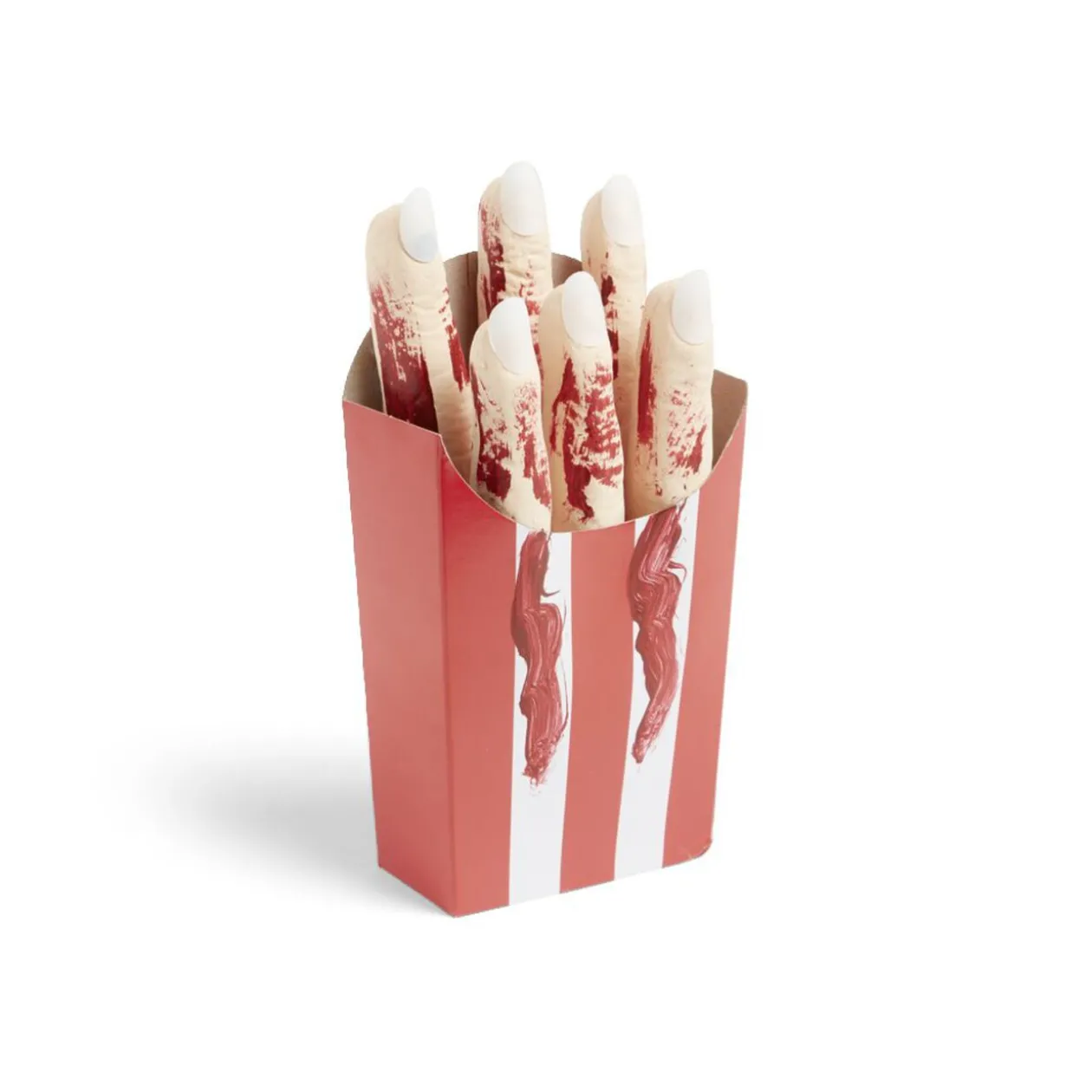 Barquette doigts ensanglantés Halloween