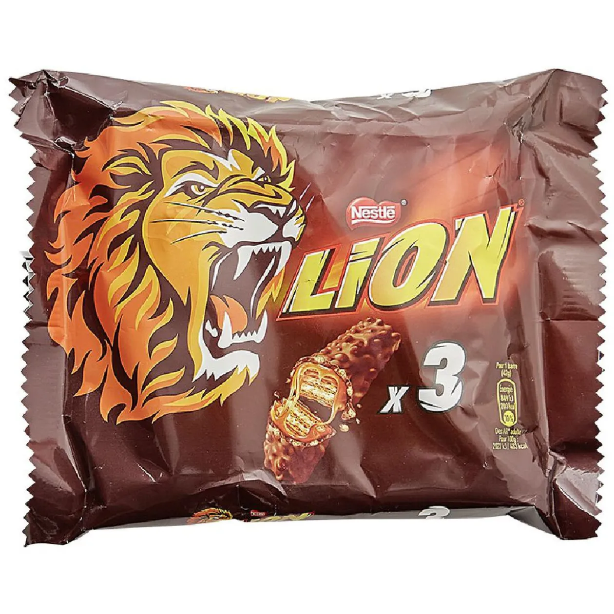 Barre chocolatée Lion x3