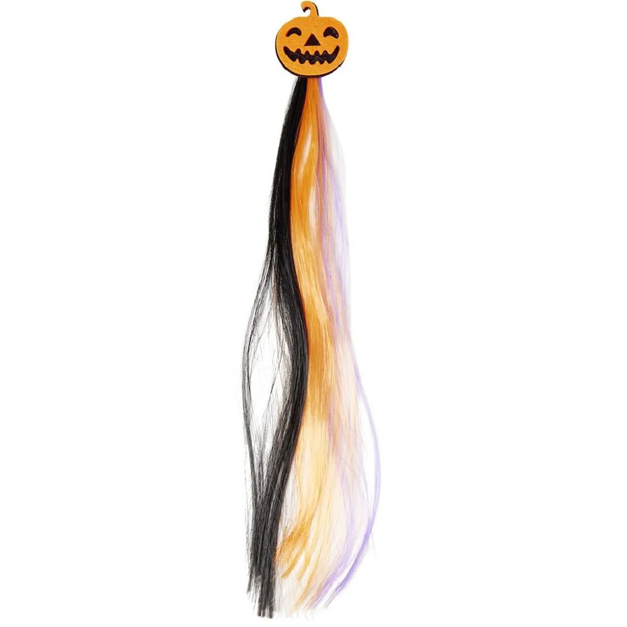 Barrette à cheveux avec mèches Halloween
