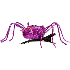 Barrette enfant Haloween décor araignée