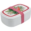 Bento lunch box plastique perroquet exotique
