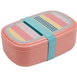 Bento lunch box plastique bayadère