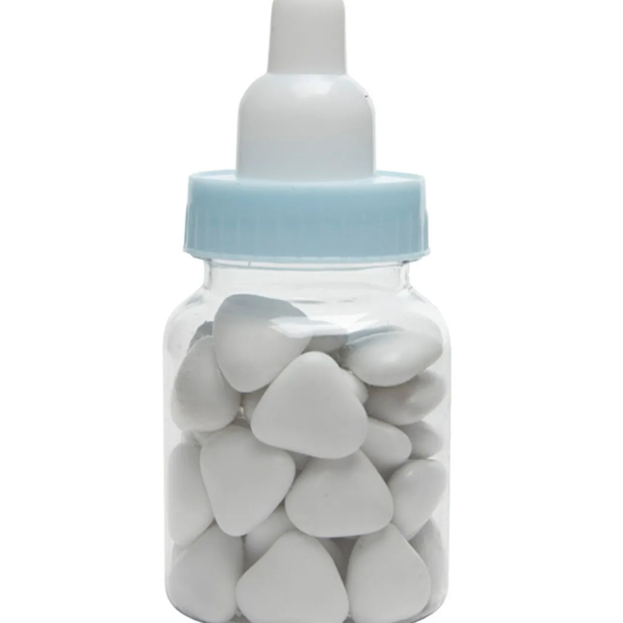 Biberon à dragées bleu x4